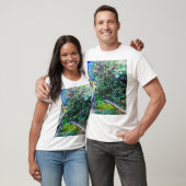 De tuin van het Asiel op Saint-Rémy, Van Gogh T-shirt (Unisex)