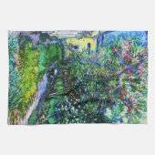 De tuin van het Asiel op Saint-Rémy, Van Gogh Theedoek (Horizontaal)