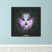 De tuin van het droomdoek canvas afdruk (Insitu (Houten vloer))