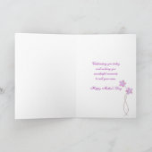 De Tuin van het moederdag Kaart (Binnen)