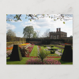 De Tuin van het Paleis van het Hampton Court Briefkaart