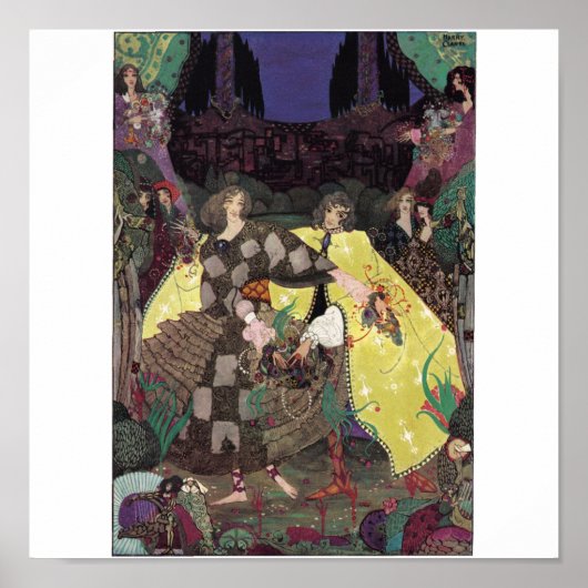 De tuin van het Paradijs Poster (Voorkant)