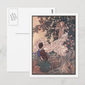 De tuin van het Paradijs van Edmund Dulac Briefkaart (Voorkant / Achterkant)