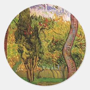 De tuin van het Saint-Paul Ziekenhuis door Vincent Ronde Sticker