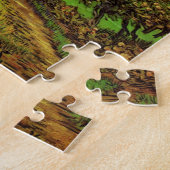 De tuin van het Saint-Paul Ziekenhuis van Vincent  Legpuzzel (Zijkant)