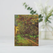 De tuin van het ziekenhuis Saint-Paul van Gogh Briefkaart (Staand voorkant)