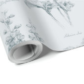 De tuin van Iris en Delphinium Cadeaupapier (Rol Hoek)