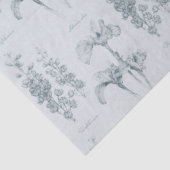 De tuin van Iris en Delphinium Tissuepapier (Detail)