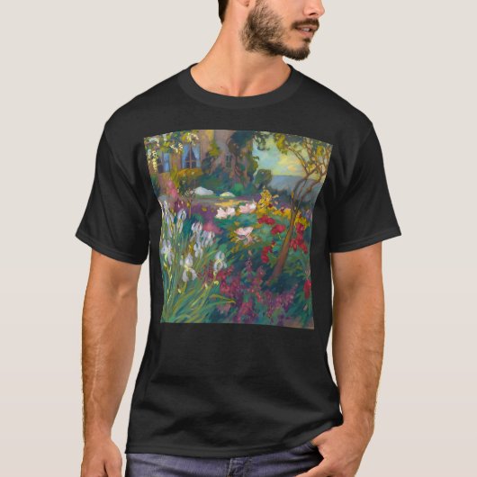 De tuin van Iris - Robert Antoine Pinchon T-shirt (Voorkant)