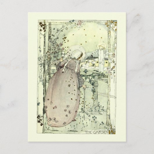 De tuin van Jessie Marion King Briefkaart (Voorkant)