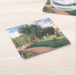 De tuin van Les Mathurins Camille Pissarro Kartonnen Onderzetters