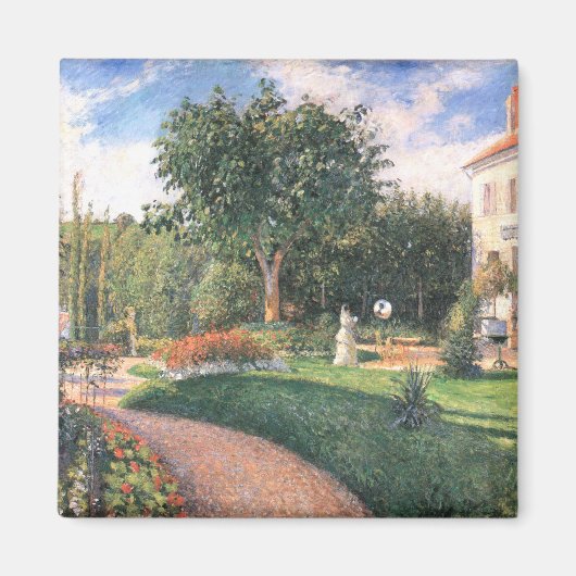 De tuin van Les Mathurins Camille Pissarro Magneet (Voorkant)