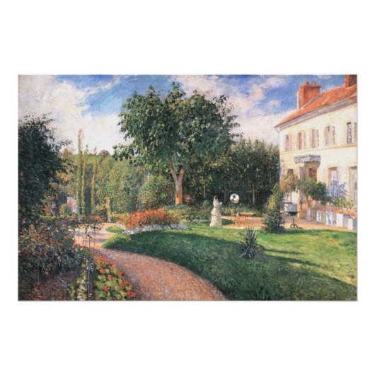 De tuin van Les Mathurins Camille Pissarro Perfect Poster (Voorkant)