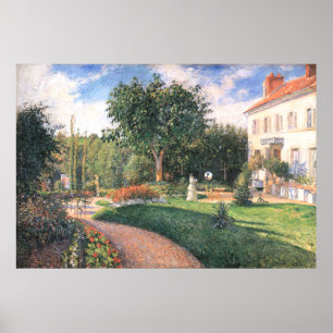 De tuin van Les Mathurins Camille Pissarro Poster