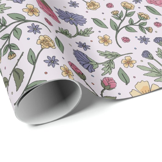 De tuin van Mary Ellen Cadeaupapier (Rol Hoek)