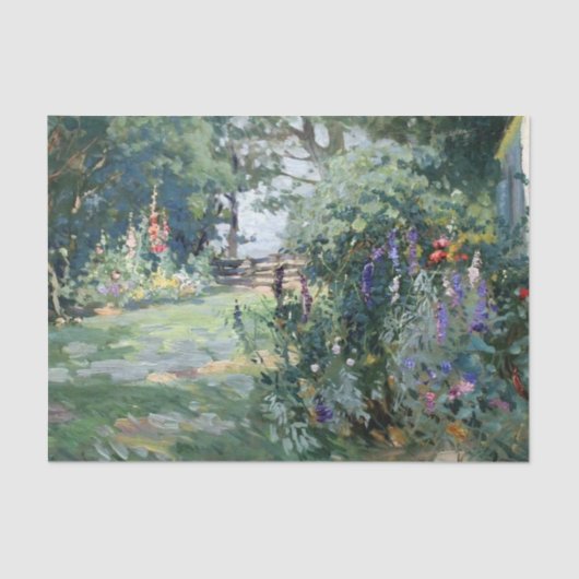 De tuin van Matilda Browne Tissuepapier (Voorkant)