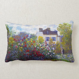 De tuin van Monet in Argenteuil Claude Monet Kussen