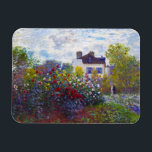 De tuin van Monet in Argenteuil Claude Monet Magneet<br><div class="desc">DE MEEST POPULAR STUFF: com.</div>
