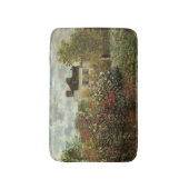 De tuin van Monet in Argenteuil van Claude Monet Badmat (Voorkant Verticaal)
