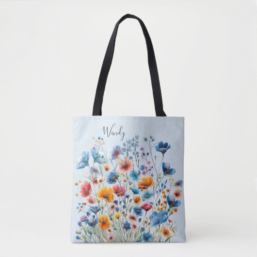 De tuin van natuur gepersonaliseerd Tas (Voorkant)