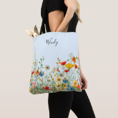 De tuin van natuur gepersonaliseerd tote bag (Dichtbij)