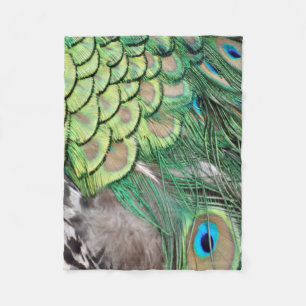 De tuin van Peacock Fleece Deken