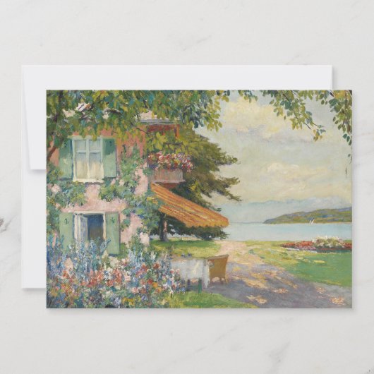 De tuin van Starnberg | Edward Cucuel (Voorkant)