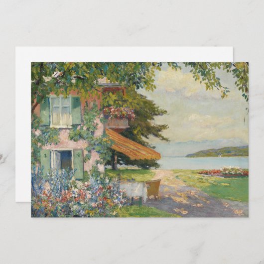 De tuin van Starnberg | Edward Cucuel (Voorkant / Achterkant)