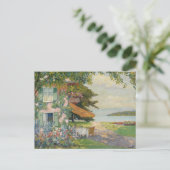 De tuin van Starnberg | Edward Cucuel Briefkaart (Staand voorkant)