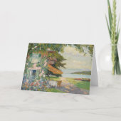 De tuin van Starnberg | Edward Cucuel Kaart (Voorkant)