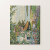 De tuin van Starnberg | Edward Cucuel Legpuzzel (Verticaal)