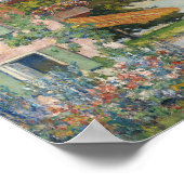 De tuin van Starnberg | Edward Cucuel Poster (Hoek)