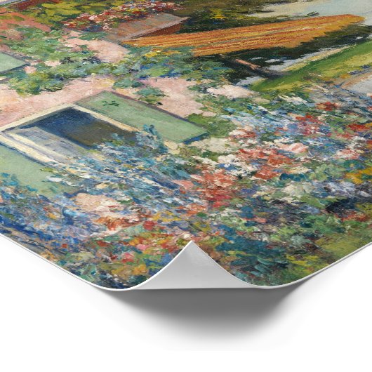 De tuin van Starnberg | Edward Cucuel Poster (Hoek)