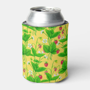 De tuin van Starwberry op geel Blikjeskoeler
