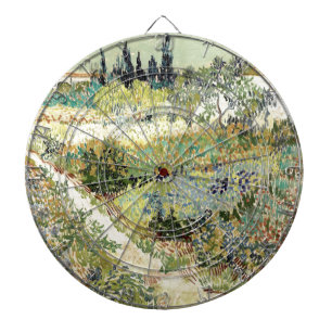 De tuin van Van Gogh in Arles, 1888 Dartbord