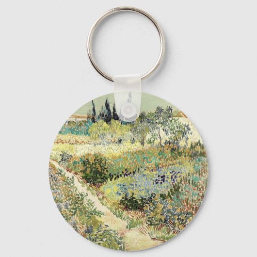De tuin van Van Gogh in Arles, 1888 Sleutelhanger (Voorkant)