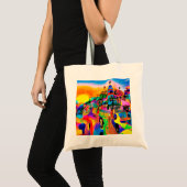 De tuin van vele kleuren tote bag (Voorkant (product))