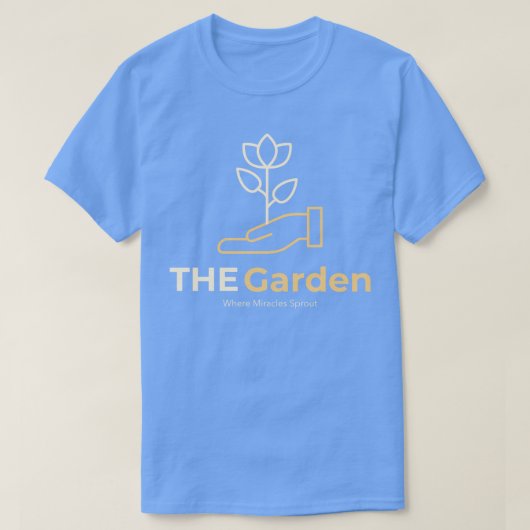 De tuin waar wonderen ontspruiten t-shirt (Design voorkant)