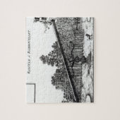 De tuin ziet een zaag in Rambouillet uit 'Details  Legpuzzel (Verticaal)