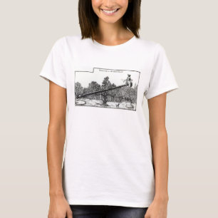 De tuin ziet een zaag in Rambouillet uit 'Details T-shirt