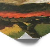 De tuinbouwbank James Tissot Fine Art Poster (Hoek)