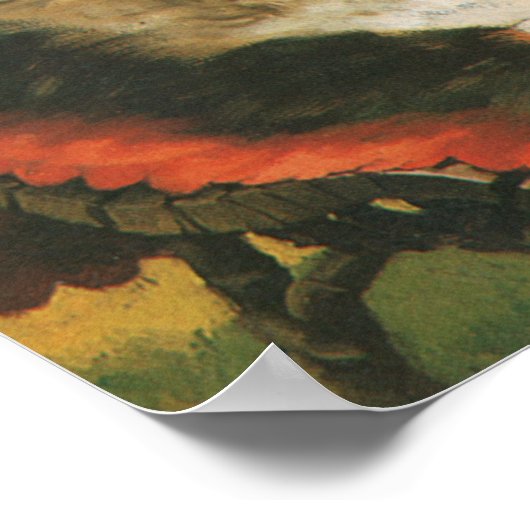 De tuinbouwbank James Tissot Fine Art Poster (Hoek)