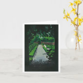 De tuinbouwkaart kaart (Gele Bloem)