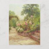 De tuinbouwstappen briefkaart (Voorkant)