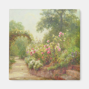 De tuinbouwstappen magneet