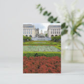 De tuinen in Brussel, België Briefkaart (Staand voorkant)
