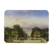 De tuinen met de boog van Triomphe Magneet (Horizontaal)