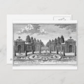De tuinen van graaf Althan in Wenen uit 'Vorstel' Briefkaart (Voorkant / Achterkant)