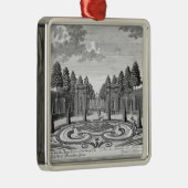 De tuinen van graaf Althan in Wenen uit 'Vorstel' Metalen Ornament (Rechts)