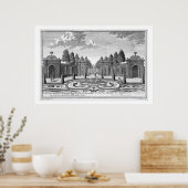 De tuinen van graaf Althan in Wenen uit 'Vorstel' Poster (Keuken)